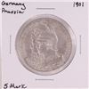 Image 1 : 1901 Germany Prussia 5 Mark Silver Coin