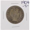 Image 1 : 1904-S Barber Half Dollar Coin