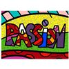Image 1 : Romero Britto "Passion Mini Word" Giclee