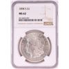 Image 1 : 1898-S $1 Morgan Silver Dollar Coin NGC MS62