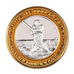 .999 Silver New York New York Hotel & Casino $10 Limited Edition Gaming Token