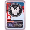 Image 2 : 2018-S $1 Proof American Silver Eagle Coin NGC PF69 Ultra Cameo Bridge Core