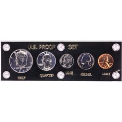 1964 (5) Coin Proof Set Accented Hair Kennedy