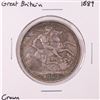 Image 1 : 1889 Great Britain Silver Crown Coin