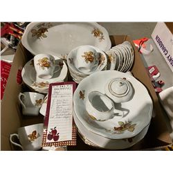 Regent fin porcelin dishware made in Romania