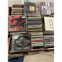 Box of CD's