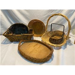 Wicker baskets