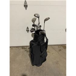 Golf Clubs and bag