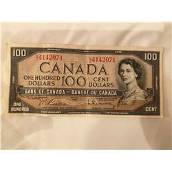 1954 $ 100 Bill