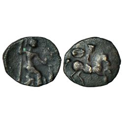 Ancient India: Indus Valley Civilization (2500-2000 BC), gold ornamental diskette, 1.10g.