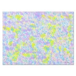 Tom Pergola, "Spring" Original Acrylic Painting on Gallery Wrapped Canvas, Hand Signed with Certific