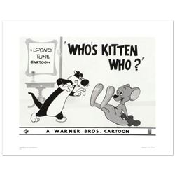 "Who's Kitten Who?" Limited Edition Giclee from Warner Bros., Numbered with Hologram Seal and Certif