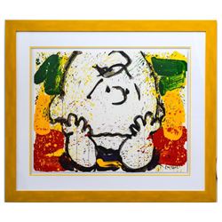 Tom Everhart- Hand Pulled Original Lithograph "Call Waiting"
