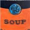 Image 3 : Steve Kaufman (1960-2010), "4 Soup Cans State One" Hand Signed HC Edition Hand Pulled silkscreen mix