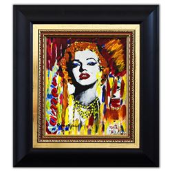 Nastya Rovenskaya- Mixed Media "Marilyn Monroe II"