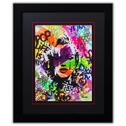 Nastya Rovenskaya- Original Mixed Media on Paper "Model"