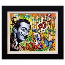 Nastya Rovenskaya- Original Oil on Canvas "Dali's Show"