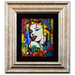 Nastya Rovenskaya- Mixed Media "Marilyn Monroe I"