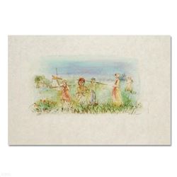 "Dutch Landscape" Limited Edition Lithograph by Edna Hibel (1917-2014), Numbered and Hand Signed wit