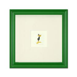 "Daffy Duck (Looking to the Side)" Framed Limited Edition Etching with Hand-Tinted Color and Numbere