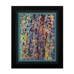 Wyland, "Pollack Coral Reef" Framed Original Watercolor Painting, Hand Signed with Letter of Authent