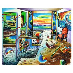 Alexander Astahov- Original Oil on Canvas "Romantic View"