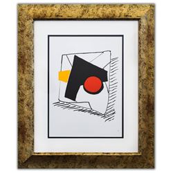 Alexander Calder- Lithograph "DLM221 - Composition géométrique"