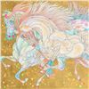 Image 2 : Guillaume Azoulay, "Stardust" Limited Edition Serigraph with Hand Laid Gold Leaf, Numbered and Hand 