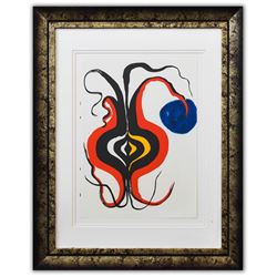 Alexander Calder- Lithograph "DLM156 - Bulbe"