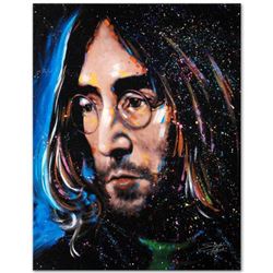 "Imagine" Limited Edition Giclee on Canvas by Stephen Fishwick, Numbered and Signed. This piece come