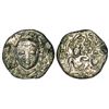 Image 1 : Medieval India: Rashtrakutas(?), unattributed silver dramma from Central Maharashtra, 0.42g.