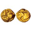 Image 1 : Medieval India: Kadambas of Hangal, uninscribed and unattributed gold heavy fanam, 0.55g