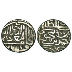 Sultanates: Gujarat: Ghiyath al-Din Ahmad Shah III (1553-1560 AD), silver tanka, 10.54g, AH 962