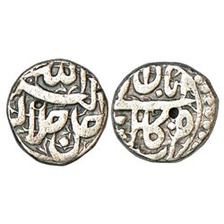 Mughals: Akbar (1556-1605 AD), silver ½ rupee, 5.58g, Kabul mint, Aban. KM 66.2.