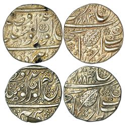 Independent Kingdoms: Sikh Empire, silver rupee (2), Amritsar mint, 'Nanak Shahi' couplet