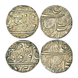 Independent Kingdoms: Sikh Empire, silver rupee (2), Amritsar mint, 'Nanak Shahi' couplet