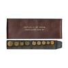 Image 1 : Republic India: 1967, UNC set of 8 coins in strip packing, Bomaby mint.