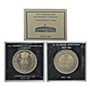 Image 1 : Republic India: 1991, 37th Commonwealth Parliamentary Conference, Proof set of single coin, Bombay