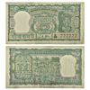 Image 1 : Paper Money: 5 rupees, fancy number, Diamond series, ND (1967-1970), signed by L.K. Jha.