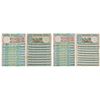 Image 1 : Paper Money: 5 rupees, fancy number set of 19 notes, Tractor series, signed by R.N. Malhotra.