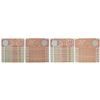 Image 1 : Paper Money: 20 rupees, fancy number set of 19 notes, Wheel series.