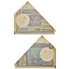 Image 1 : Paper Money: 1 rupee, misprint, date cut, signed by Pratap Kishen Kaul.