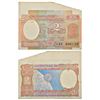 Image 1 : Paper Money: 2 rupees, misprint, Aryabhatta series, ND (1985-1990), signed by R.N. Malhotra.