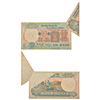 Image 1 : Paper Money: 5 rupees, misprint, Tractor series, ND (1975-1977) signed by K.R. Puri.