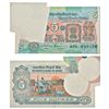 Image 1 : Paper Money: 5 rupees, misprint, Tractor series, ND (1990-1992), signed by S. Venkitaramanan.