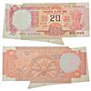 Image 1 : Paper Money: 20 rupees, misprint, Wheel series, ND (1985-1990), signed by R.N. Malhotra.