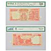 Image 1 : Paper Money: 20 rupees, star misprint, Gandhi series, 2018, signed by Urjit Patel.