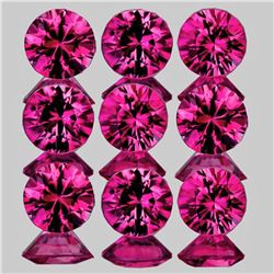 Natural Violet Red Ruby 9 Pcs[IF-VVS]