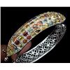 Image 2 : Natural Fancy Color Sapphire 163.14 Cts Bangle