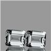 Image 1 : Natural White Aquamarine Pair 11x9 MM - Flawless